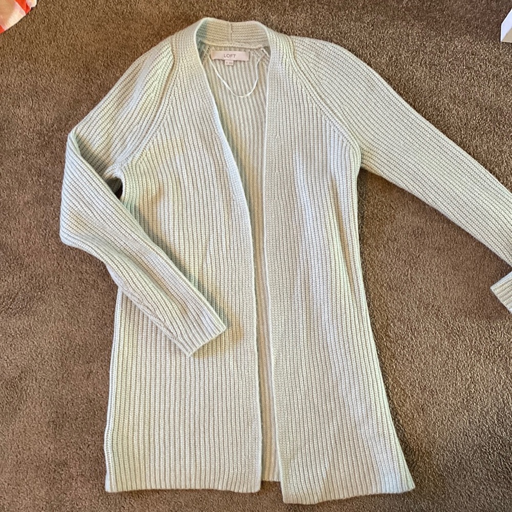Sz XS Loft open cardigan